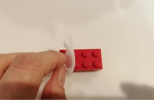 レゴの梱包前の洗い方11