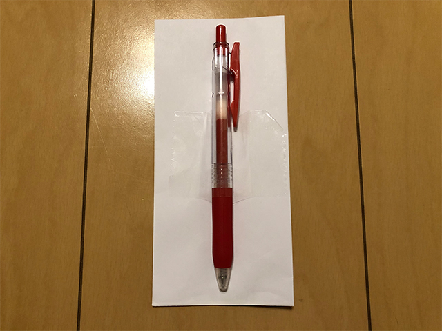 ボールペンの梱包方法2