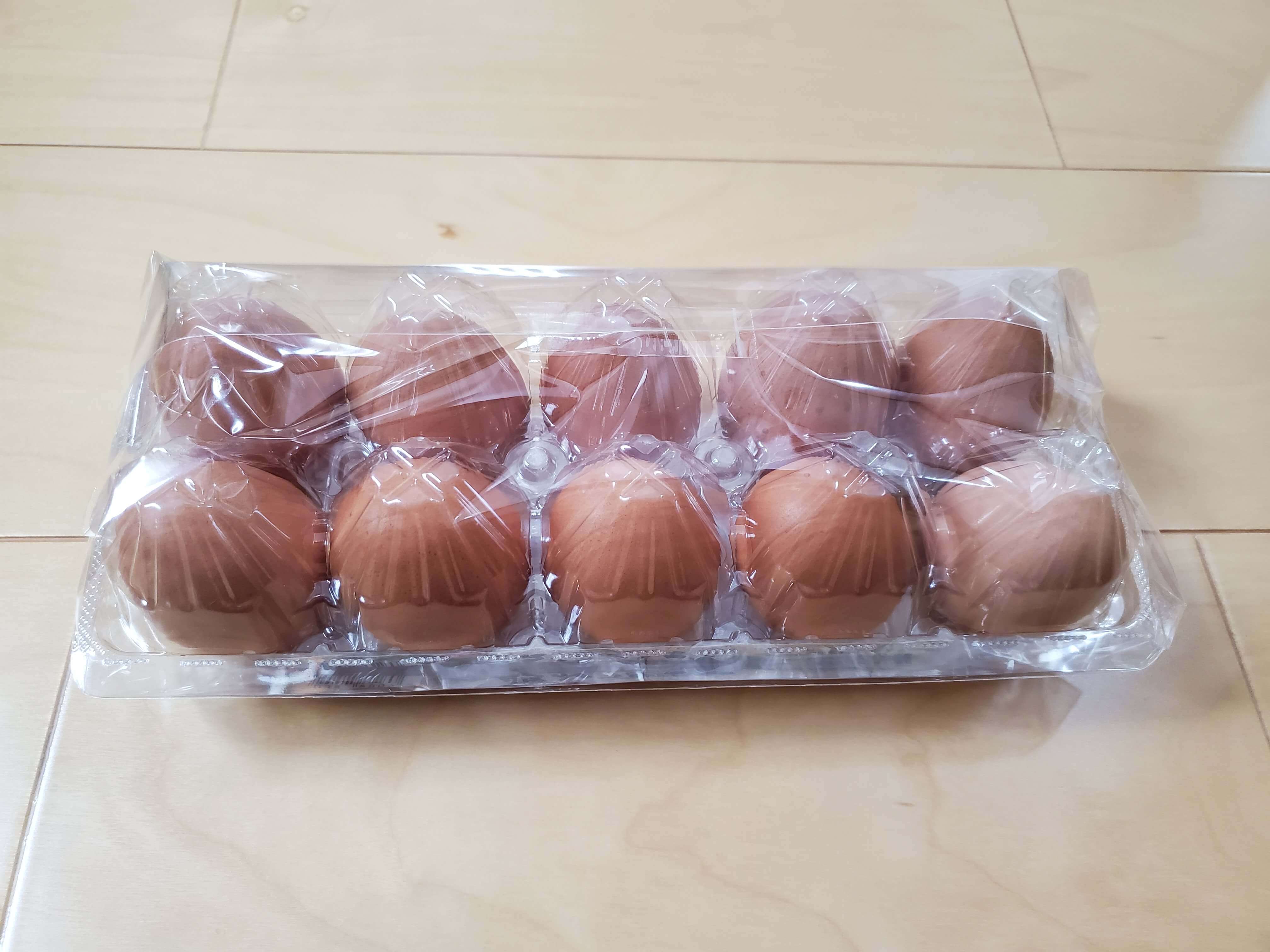 卵パックの梱包方法